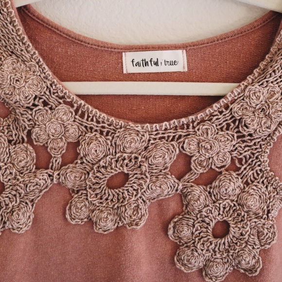 Floral Embroidered Boutique Top - Picture 3 of 3